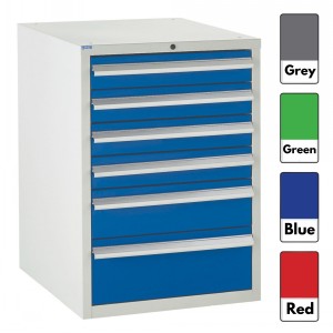Euroslide Storage Cabinet 6 Drawer 825mm